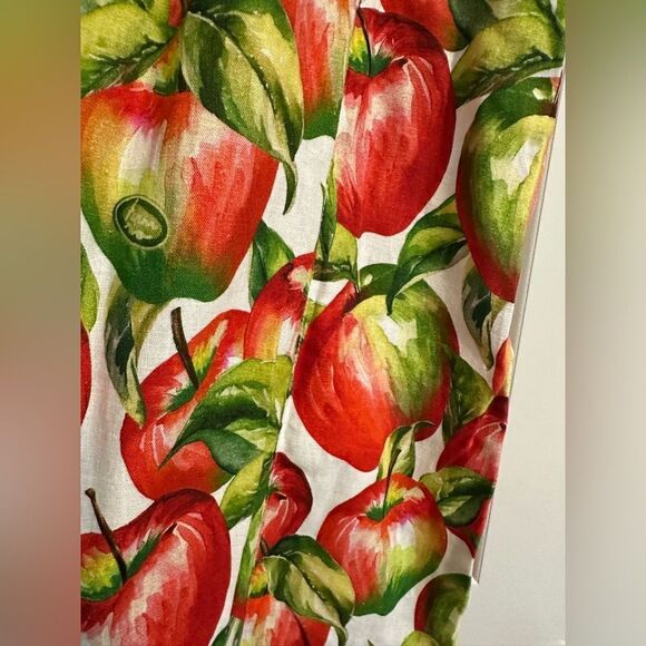 FARM Rio Off-White Apple LENZING™ ECOVERO™ Euroflax™ Midi Dress. NWT - Picture 6 of 8